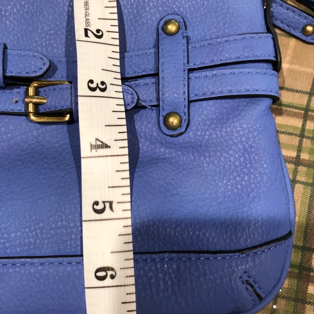 🔥NWT Merona Blue Crossbody Purse. - Picture 7 of 8
